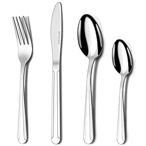 Hunnycook Edelstahl Besteckset 32-teilig für 8 Personen