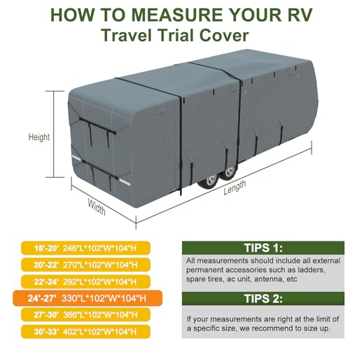 Mofeez MF95181-1 Travel Trailer Rv Cover thumb #7