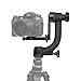 SHOOT Aluminum Alloy 360 Degree Panoramic Gimbal Tripod Head Ball Mount Tray for Canon Nikon DSLR SLR Camera Telephoto Lens (Supports up to 44lbs)