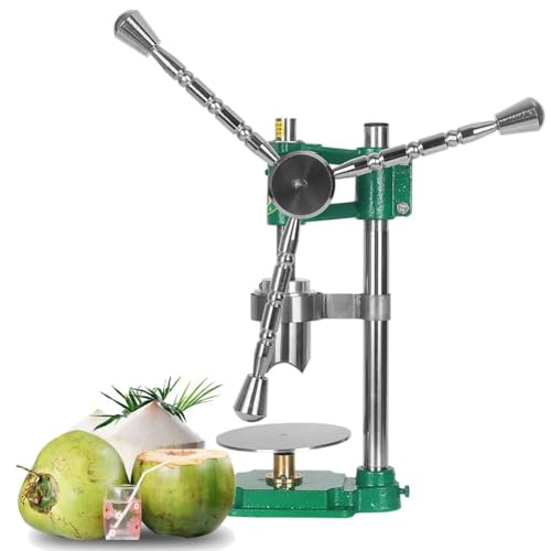 Abridor de coco con taladro manual regulable para perforación sin esfuerzo 2