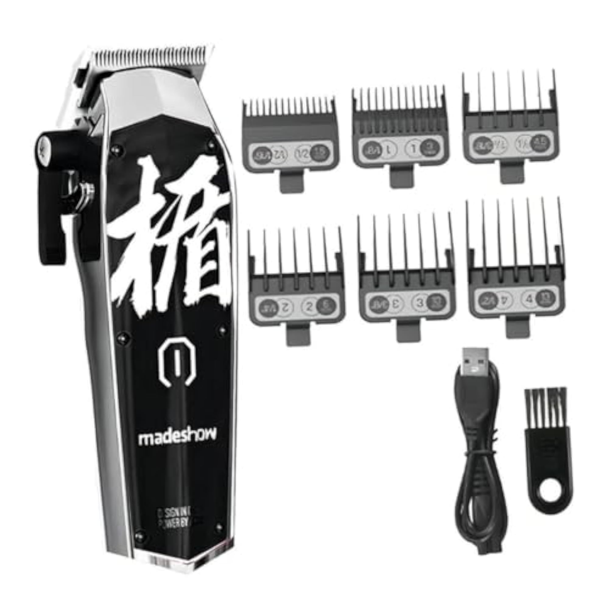 Cordless Barber Clippers Rechargeable Trimmer for Hair Cutting