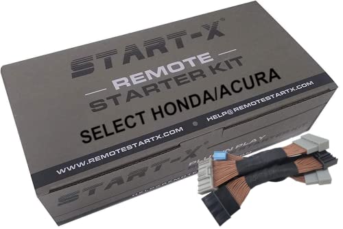 Start-X Remote Start Kit for Civic 16-21, CR-V 17-22, Odyssey 18-23, RDX 19-22, TLX 21-22 || Plug n Play || Lock 3X to Remote Start || Push-to-Start Vehicles ONLY
