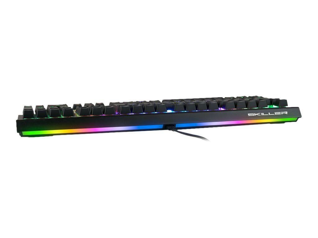 SHARKOON TECLADO GAMING (INGLES) SKILLER SGK60 MECANICO BLANCO