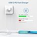 Compatible with iPhone 14 13 12 Charger, 20W Fast Charging Wall Charger,10 FT USB ightning Cable,Phone Charger Cord for Phone 14/13/12/12 Pro Max/11/Xs Max/XR/X,AirPods Pro and More(White/Pink/Black)