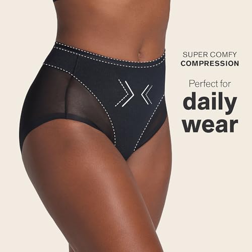 Leonisa Invisible Shapewear Panties, High Waisted Tummy Control Women's Underwear2