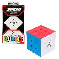 Rubik's - Speed Cube 3x3, original Ultra-leichtgängiger Zauberwürfel mit Magneten, hochwertige Verarbeitung für Einsteiger und Speedcubing-Profis, ab 8 Jahren
