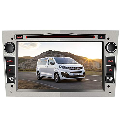 AWESAFE Autoradio GPS Navigateur pour Opel Voiture 7 Pouces unité de tête stéréo Voiture 2 Din avec Lecteur de CD DVD USB SD Bluetooth 720P Video FM AM RDS...