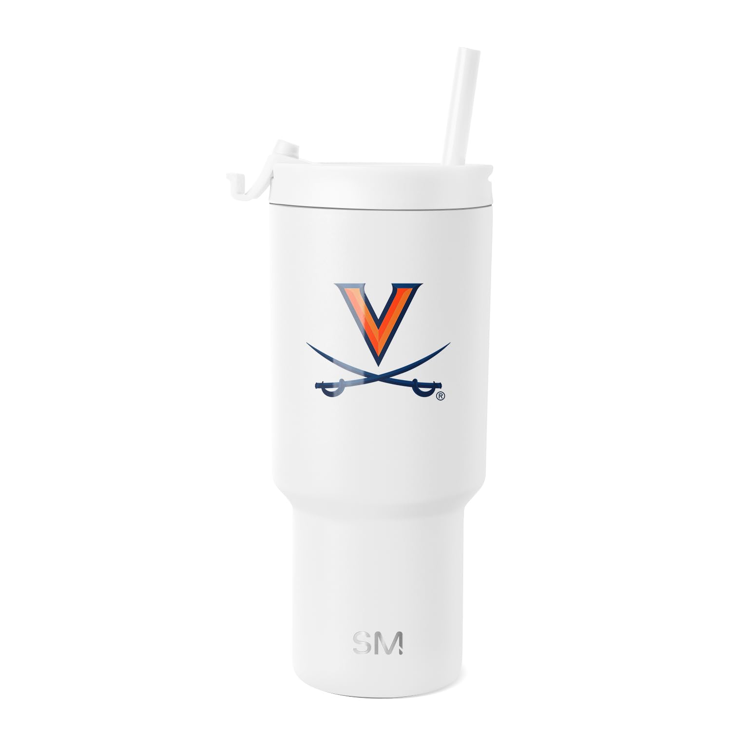 Simple Modern Virginia Cavaliers Tumbler with Straw | 30oz | Collegiate
