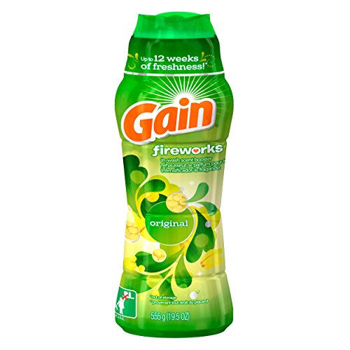 Gain Fireworks In-Wash Scent Booster, Original Scent, 19.5Oz #TOP4