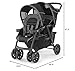 Chicco Cortina Together Double Stroller - Minerale | Black/Silver
