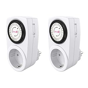 Garza 400604 Analoge Zeitschaltuhr 2er-Set