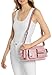 Michael Kors Dakota Medium Pocket Shoulder Bag, Silver-Tone Hardware/Smokey Rose