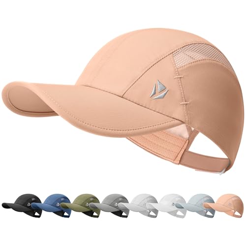 Image of YANIKY Quick-Dry Running Hat for Men & Women Cooling Hat UPF 50+ Thin Baseball Cap Lightweight Breathable Mesh Sport Hats
