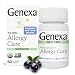 Genexa Homeopathic Allergy Medicine: Certified Organic, Physician Formulated, Natural, Non-Drowsy, Non-GMO Verified Decongestant. Helps Provide Seasonal Allergy Relief (60 Chewable Tablets)