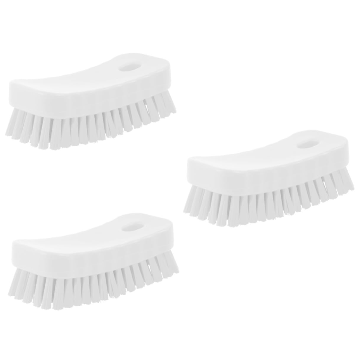 Beaupretty 3 Piezas Cepillo Para Las Uñas Cepillo Para Fregar Las Uñas Cepillo Para Uñas Clavo Cepillo De Limpieza Cepillo De Uñas Manejar Polipropileno Manicura Cepillo Pequeño