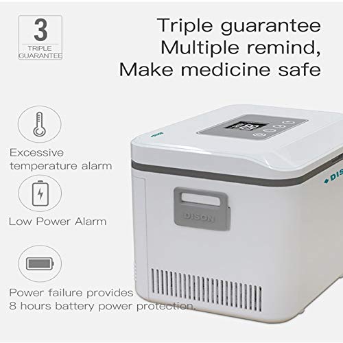 Buy Insulin Cooler Box 1.5L Large Capacity Diabetic Organizer Medical