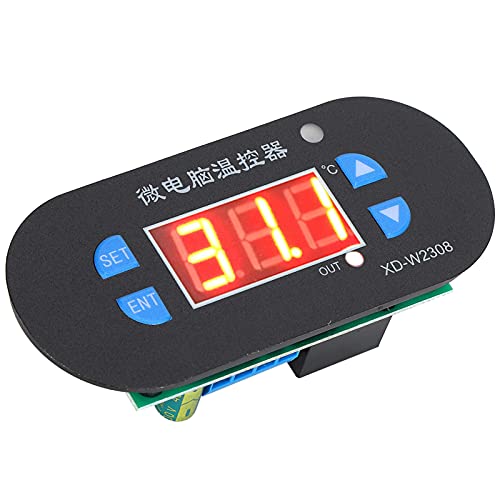 Controlador de temperatura digital, controlador de temperatura de termostato ajustável 0-300 ℃ Termo
