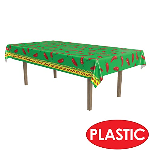 Image of Beistle - Chili Pepper Tablecover - Standard