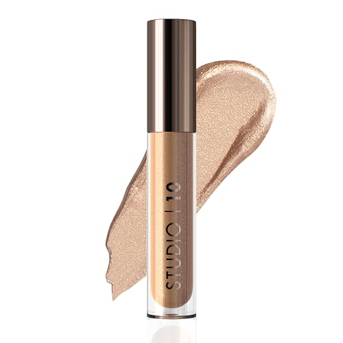 Fard à paupières liquide métallique Studio 10 I-Radiance sable hydratant