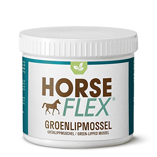 Horse Flex Polvo de mejillón de labios verdes para caballos para apoyar las articulaciones y los músculos - 250 gramos