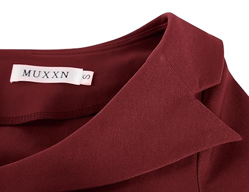 Image of MUXXN Women's Classic Vintage Sweetheart Neckline Cocktail Prom Tea Dress