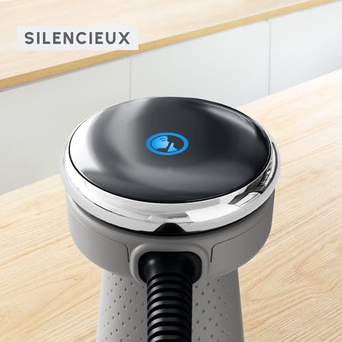 Moulinex Quickchef+, pied Mixeur, 1000 W, silencieux, 20 vitesses, mode turbo, accessoire hachoir de 500 ml, DD672B10