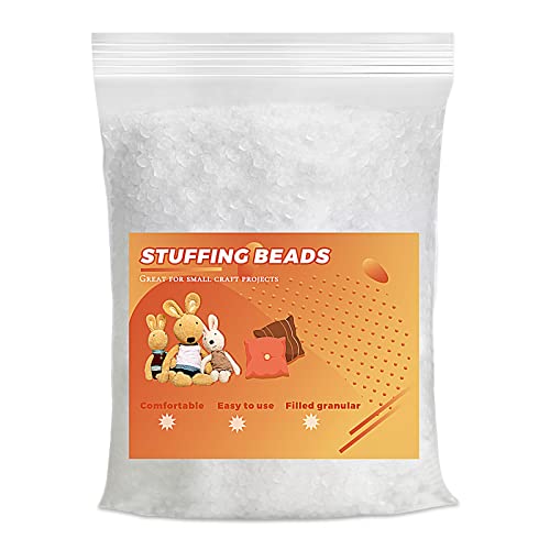 Image of 10.6oz Weight Doll Craft Plastic Filler Beads for Weighted Stuffed Animal - 300g