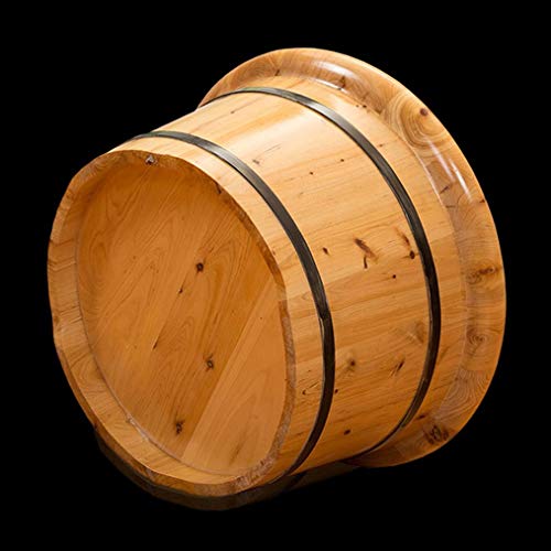 Tina de pies de madera BABYCE para baño y masaje miniatura 6