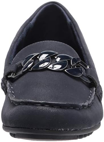 Easy Street womens Flat Sneaker, Navy Matte, 6 Wide US | Image 1