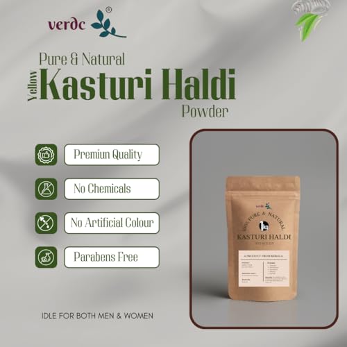 Image of 100% Pure & Natural Yellow Kasturi Haldi /Manjal /Turmeric Powder for Face - Glow- Facepack for acne free clear skin (1 KG)