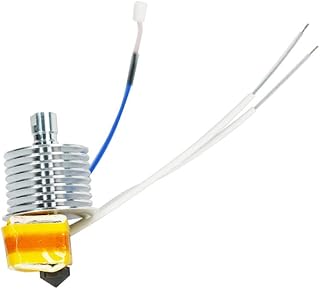 FLASHFORGE Guider IIs Hardened High-Temp Nozzle Assembly 3D Printer Part Assembled Extruder Hotend Nozzle Assembly for Guider II/Guider IIs Printers