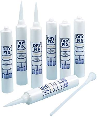 DryFix DPC Damp Proofing Injection Cream 380ml (BBA Approved) x7