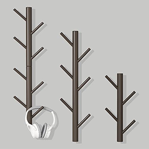 Porte-Manteau Mural pour décoration d'intérieur, Porte-Serviettes Moderne avec Crochets, Cintre Suspendu en Bois Massif, pour Placard d'entrée de Cuisine de Salle de Bain