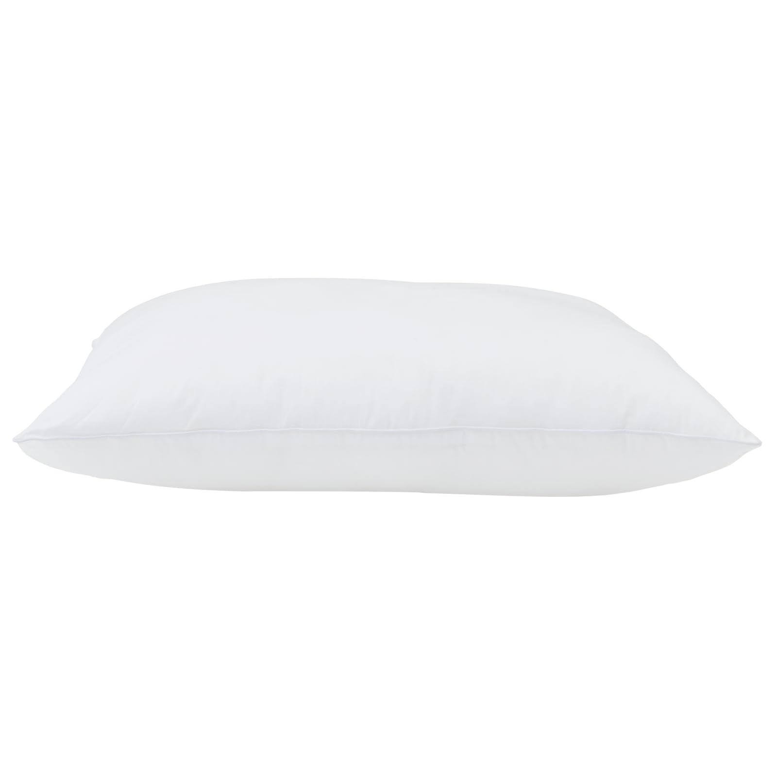 2 cojines rectangulares blancos, 50 x 50 cm, mezcla de algodón y poliéster, suave para dormitorio, salón, decoración de sofá