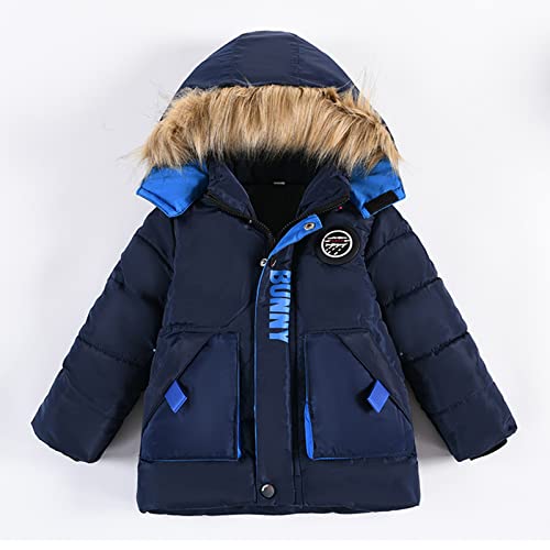 Children Winter Boy Jacket Coat Hooded Coat Fashion Kids Warm Clothes Jacket Boys Fall Winter Jacket2