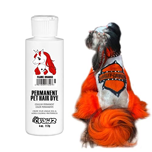 OPAWZ Permanent Dog Hair Dye Pet Hair Dye Safely Used by Grooming Salons for a Decade Pet Safe Dye Lasts Over 20 Washes Bright Color for Dogs and Horses Cobalt Blue product thumbnail 13