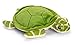 tachi Kuscheltier Schildkröte grün, Plüsch Meerestier liegend 25 cm, Stofftier aus 100% recycelten Material