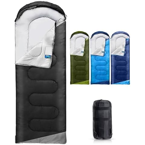 Rantizon Sleeping Bags for Adults Backpacking Lightweight Waterproof- Cold/Warm Weather Sleeping Bag Cover