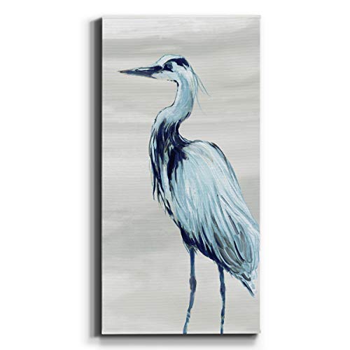Renditions Gallery by The Sea Crane II Wall Art, Premium Gallery Wrapped Canvas Decor, Ready to Hang, 16 in H x 8 in W, Made in America Print (AZS-WC34-42803-R-816-MK)