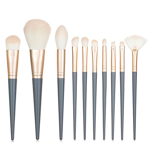 Lot de 10 pinceaux cosmétiques indispensables pour réussir votre maquillage quotidien