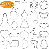 Glatte Schneidkante und gute Verbindungstechnologie schützen Ihre Hände und geben Ihnen ein angenehmes Handgefühl. Es ist leicht zu reinigen, nur unter heißem Wasser abwischen und handtuchtrocknen. Ideal zum Schneiden von Keksteig, Fondant, Butter, Beerenobst, Brot, Zucker, Sandwiches, Käse, Pfannkuchen oder Bastelton. Helfen Sie, lustige und köstliche Feiertagsplätzchenschneider zu machen.