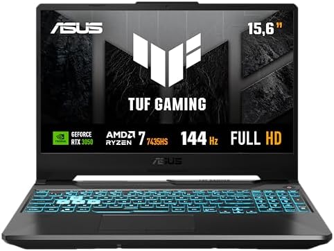 Notebook ASUS TUF Gaming A15, RTX 3050, AMD RYZEN 7, 16 GB, 512 G...