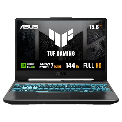 Notebook ASUS TUF Gaming A15, RTX 3050, AMD RYZEN 7, 16 GB, 512 GB SSD, W11 Home, Tela 15.6'' FHD, Graphite Black - FA506NCR-HN088W