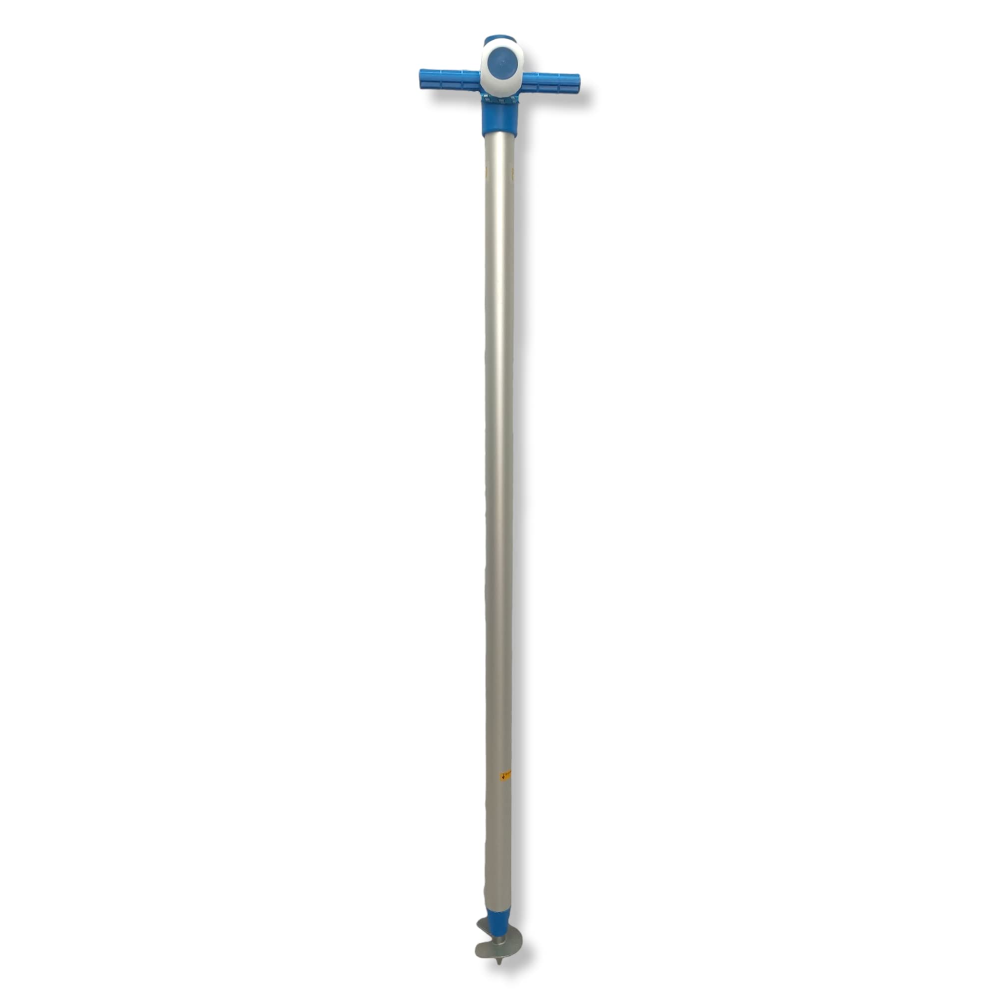 Parasol de plage 180 cm, aluminium, UPF+50 bloque 99% des rayons UV, pointe en aluminium renforcé, 8 baleines en fibre de verre, très léger 1,2 kg, fenêtre supérieure