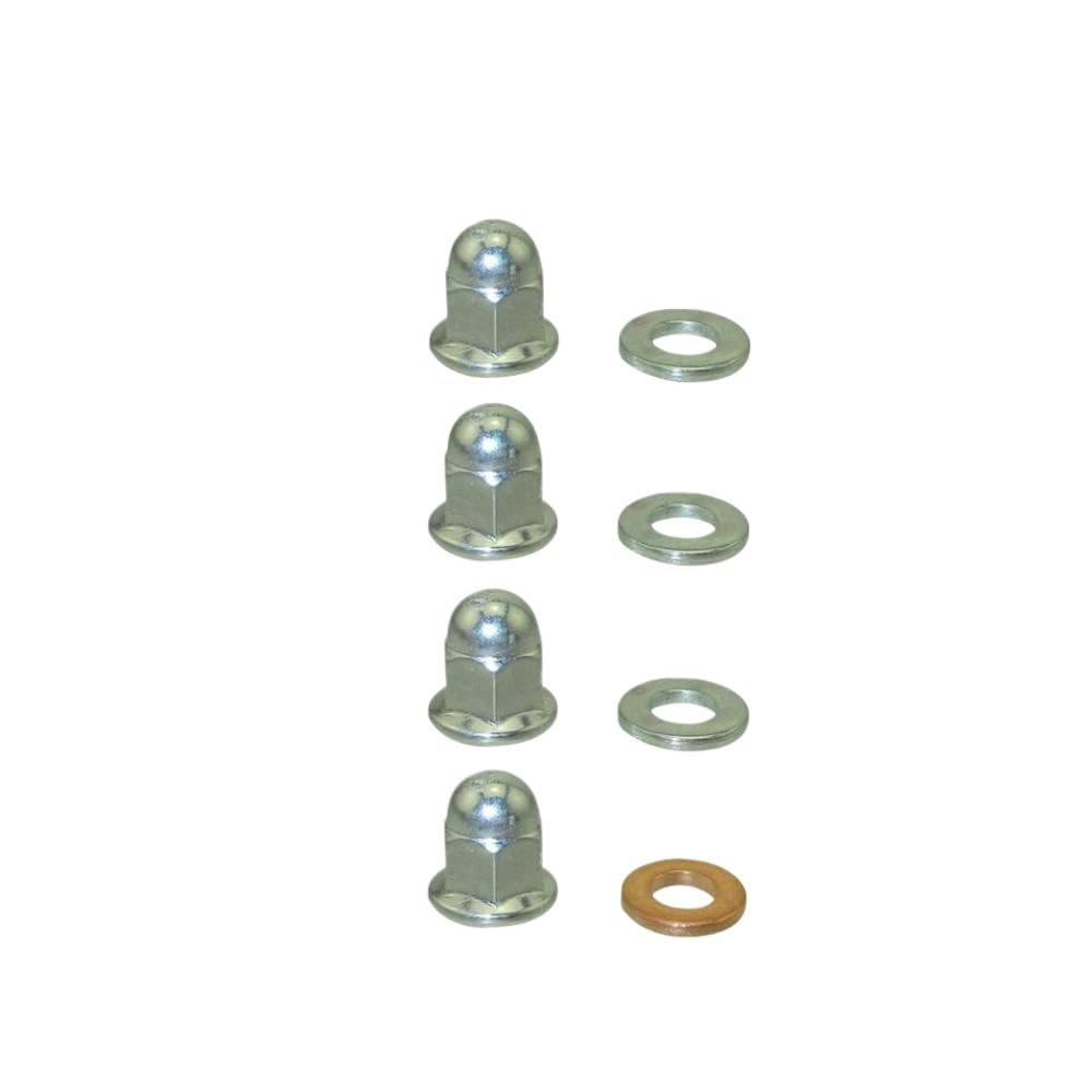 Set di dadi ciechi per testata motore da 7 mm compatibili con 125cc 140cc Pit Dirt Bike ATV Quad sostituzione universale aftermarket(1 Set)