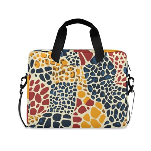 Maletín para portátil estampado de leopardo 13-15.6 pulgadas miniatura 1