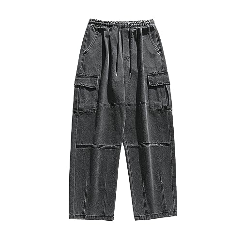 Pantalon skateboard streetwear homme coupe ample vintage décontracté style hip hop