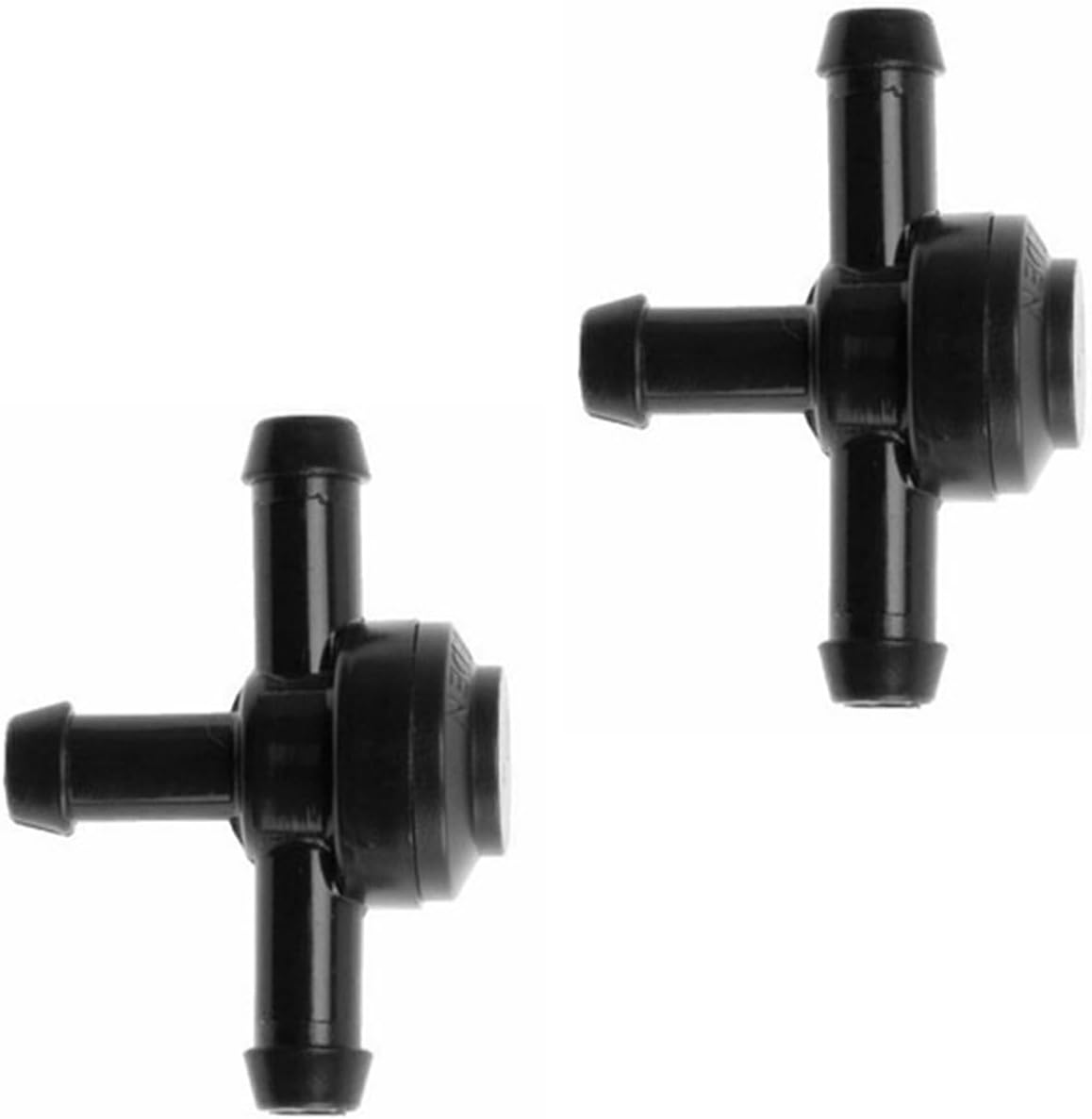 JNNJ 2pcs Car Windscreen Washer Check Valve Windscreen Washer T Connector Windshield Spray Hose 3-Way Check Valves 31391513 for Cars