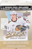 2026 2027 Upper Deck MVP Hockey Series Unopened Blaster Box of Packs with Chance for Rookies Plus #1 Draft Picks Cards and Blaster Exclusive Gold Scripts
