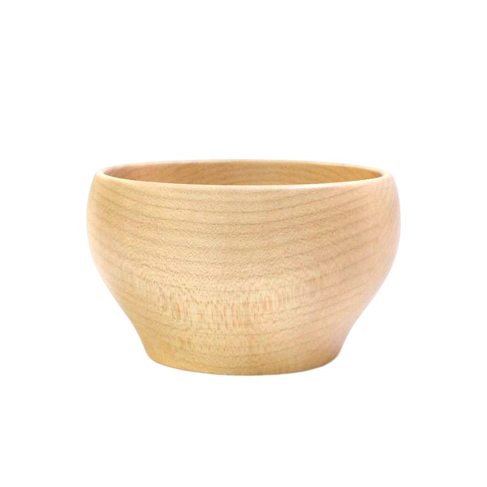 Amazon.co.jp: 籐芸 お椀 汁椀 メープル 楓 Sサイズ 9.5cm 木製 天然木 